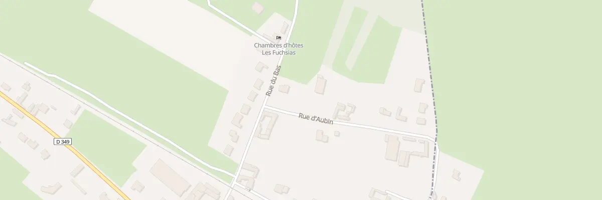 Plan du 9 Rue d’Aubin à Lespinoy