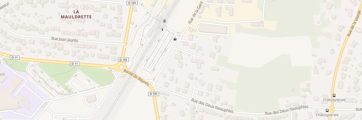 Plan du 21 Rue de la Gare à Villiers-Saint-Frédéric
