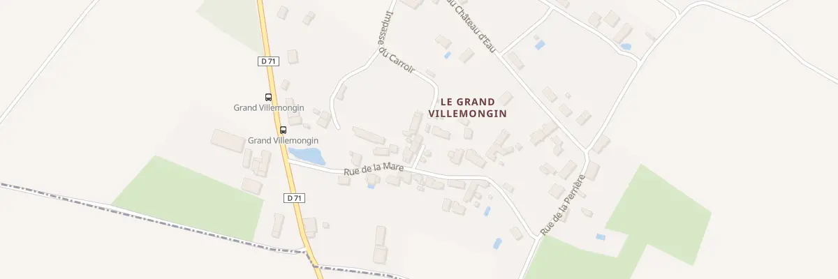 Plan du 5124 Le Grand Villemongin à Mâron