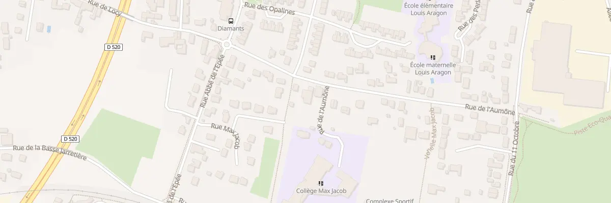 Plan du 39 Rue de l’Aumône à Saint-Jean-de-la-Ruelle