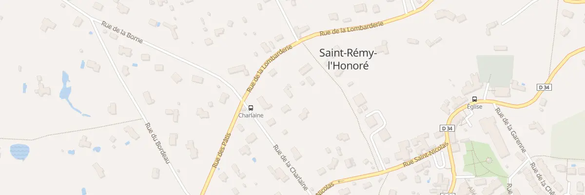 Plan du 4 Rue de Lombarderie à Saint-Rémy-l’Honoré