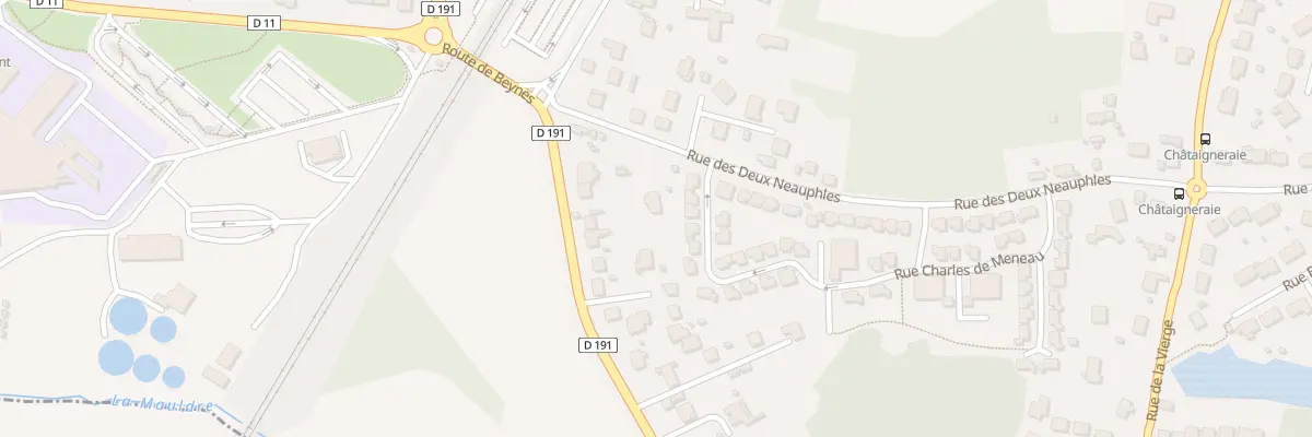 Plan du 34 Rte de Beynes à Villiers-Saint-Frédéric