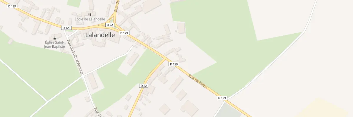 Plan du 24 Rue principale à Lalandelle