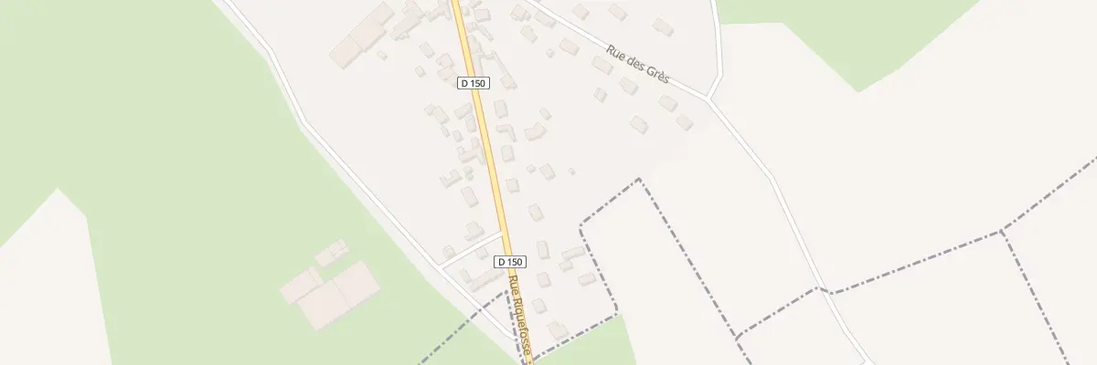 Plan du 43B Rue Riquefosse à Morvillers