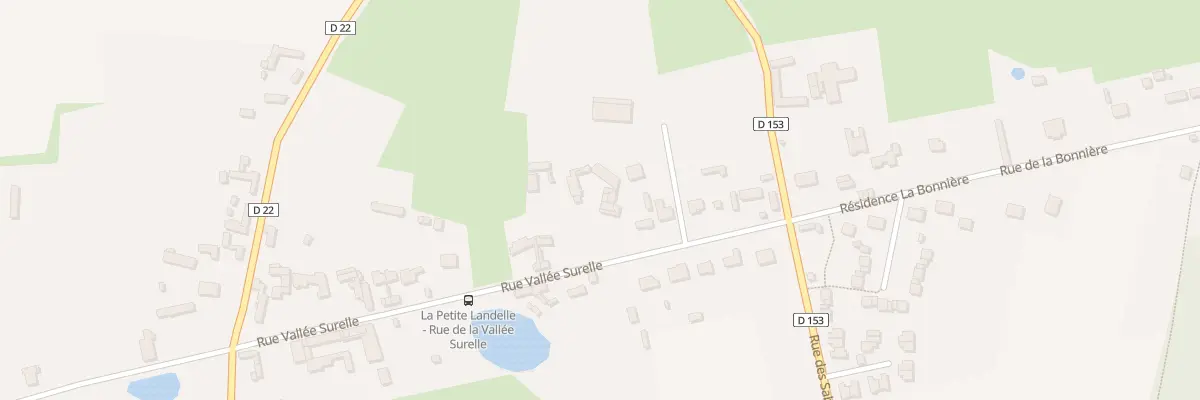 Plan du 5B Rue Vallee Surelle à Lalandelle