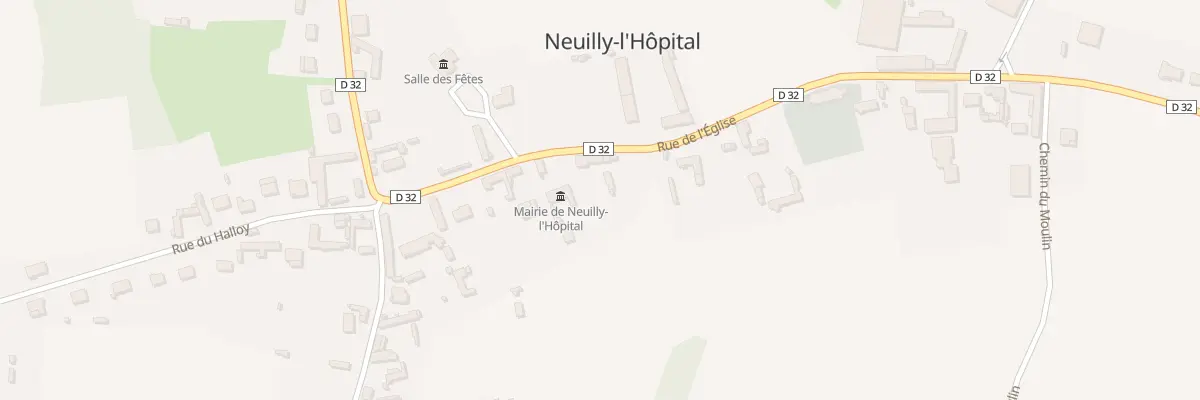 Plan du 24 Rue de l’Eglise à Neuilly-l’Hôpital