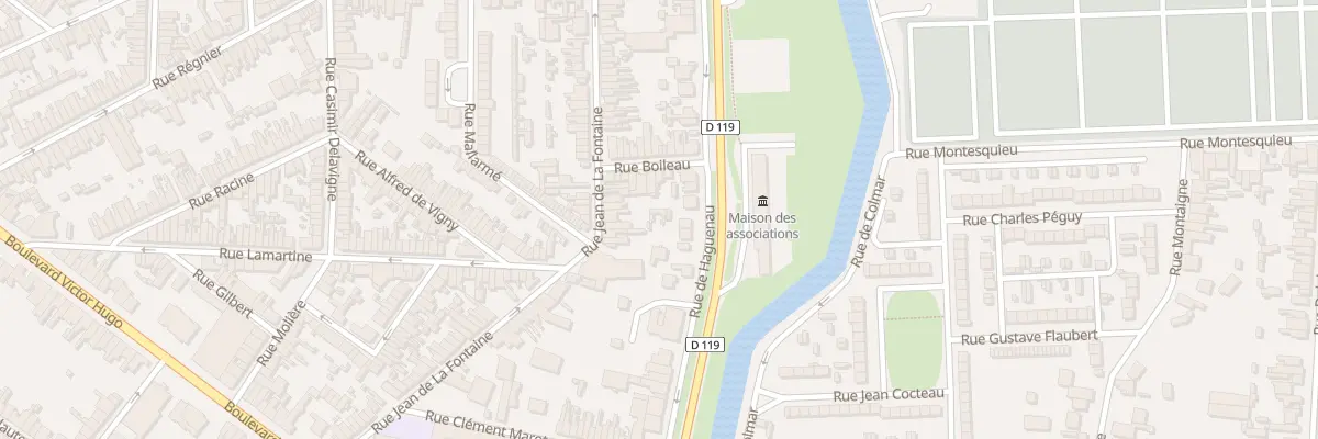 Plan du 72 Rue Haguenau à Calais