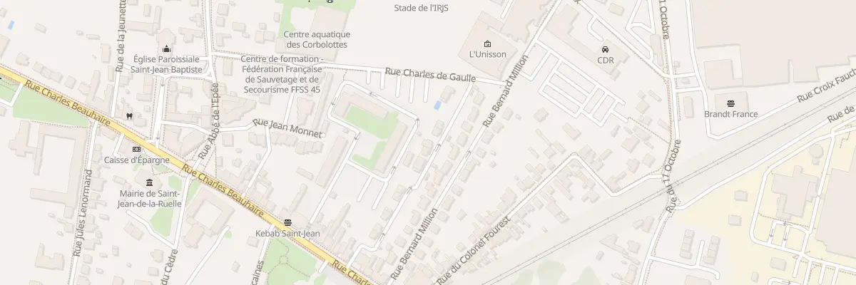 Plan du 17 Rue Roger Toulouse à Saint-Jean-de-la-Ruelle