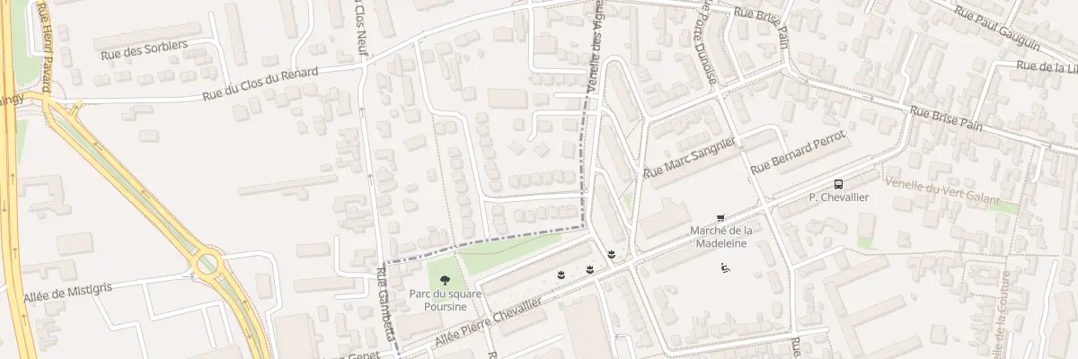 Plan du 8 Rue Rémi Cosson à Saint-Jean-de-la-Ruelle