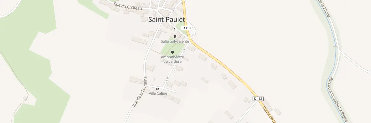 Plan du 5002F Les Ayriviés à Saint-Paulet