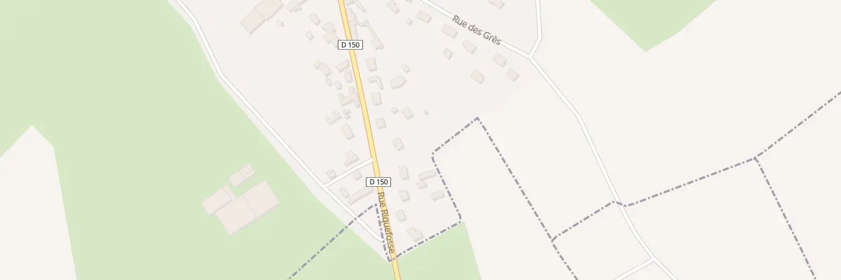 Plan du 433 Rue Riquefosse à Morvillers