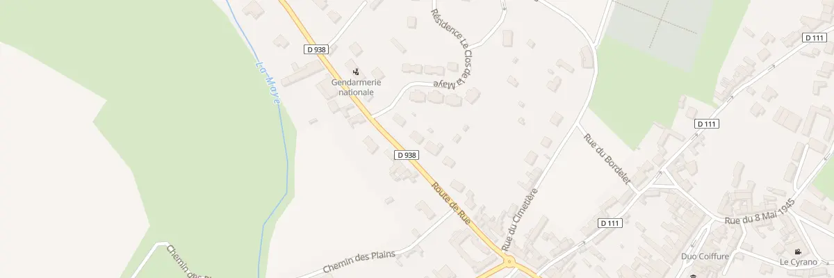 Plan du 18B Rte de Rue à Crécy-en-Ponthieu