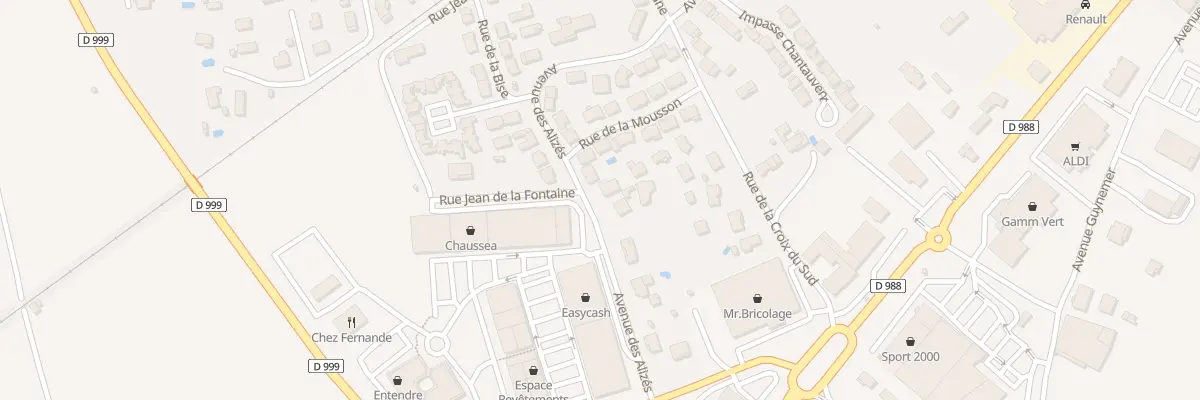 Plan du 49T Av des Alizés à Gaillac