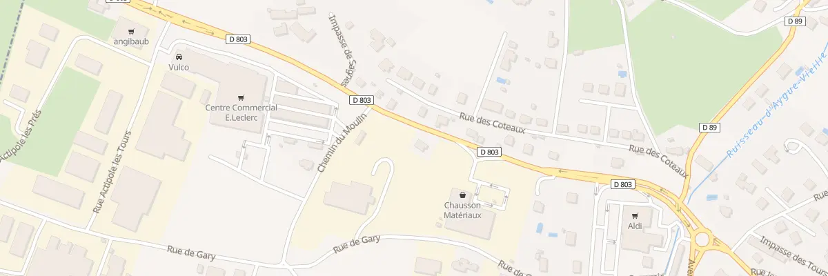 Plan du 957 Av Charles de Gaulle à Saint-Laurent-les-Tours