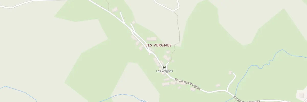 Plan du 12 Les Vergnes à Savennes