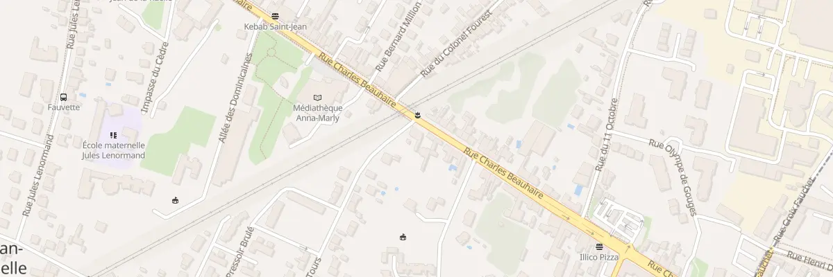 Plan du 55 Rue Charles Beauhaire à Saint-Jean-de-la-Ruelle