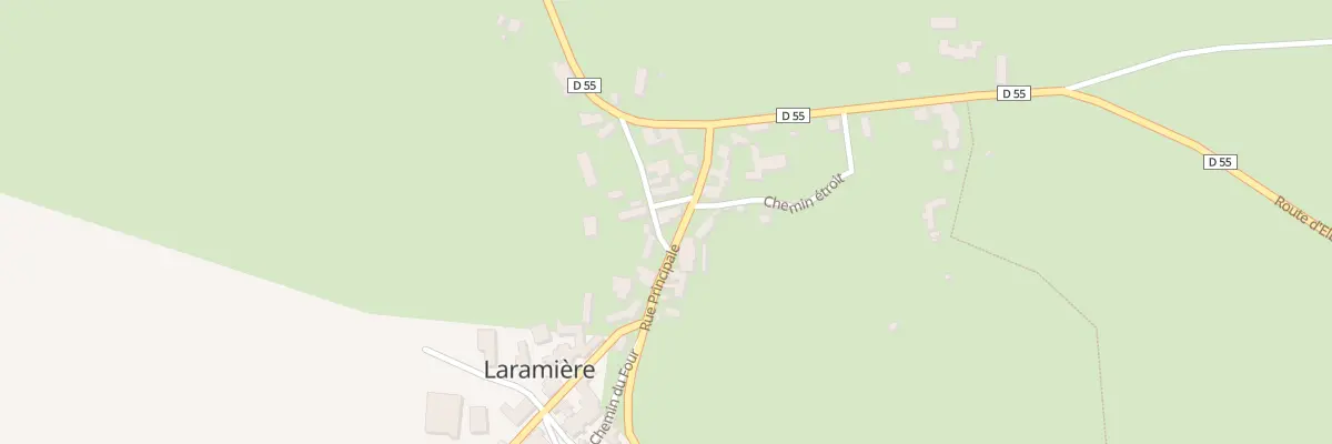 Plan du 5122F Pl de l’Ormeau à Laramière