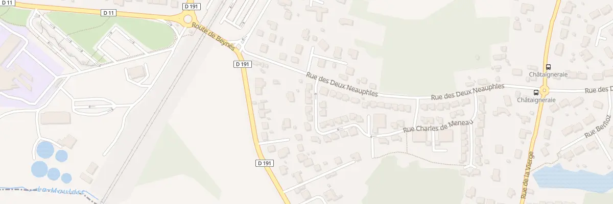 Plan du 34 Rue Charles de Meneau à Villiers-Saint-Frédéric