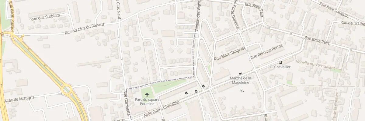 Plan du 6 Rue Rémi Cosson à Saint-Jean-de-la-Ruelle