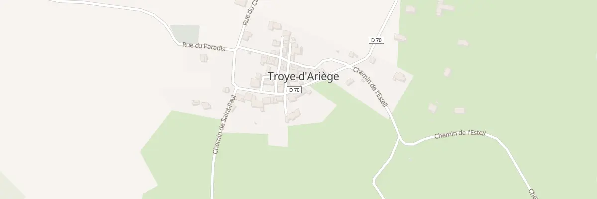 Plan du 31 Rue Grand Rue à Troye-d’Ariège