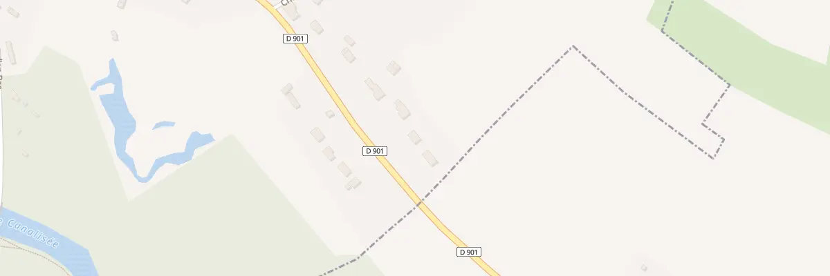 Plan du 1A Rte de Paris à Épagne-Épagnette