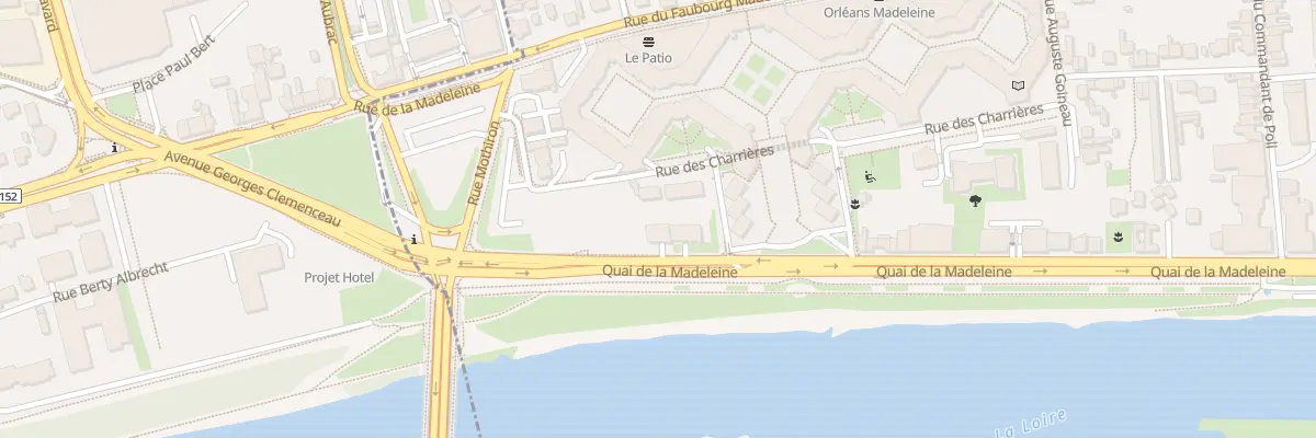 Plan du 68 Quai de la Madeleine à Orléans