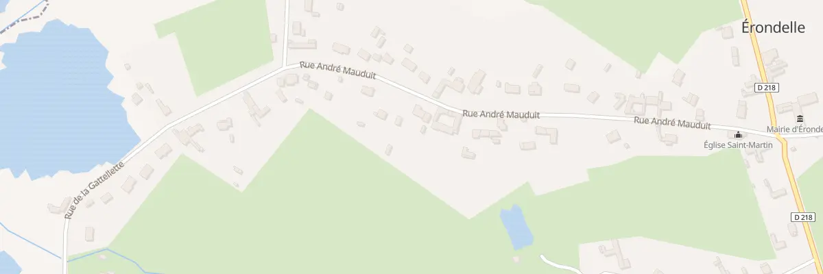 Plan du 19 Rue André Mauduit à Érondelle