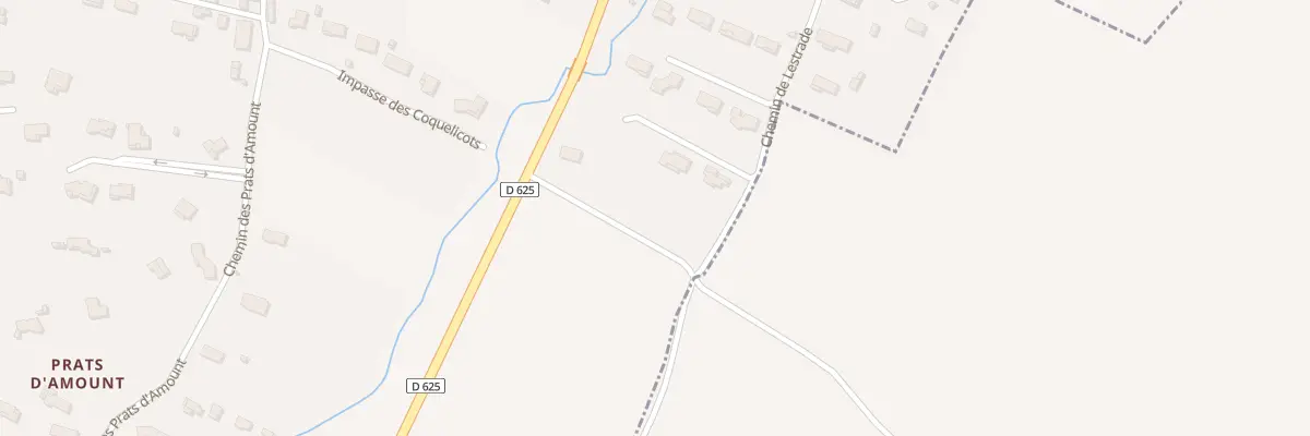Plan du 52 Che de Lestrade à Aigues-Vives
