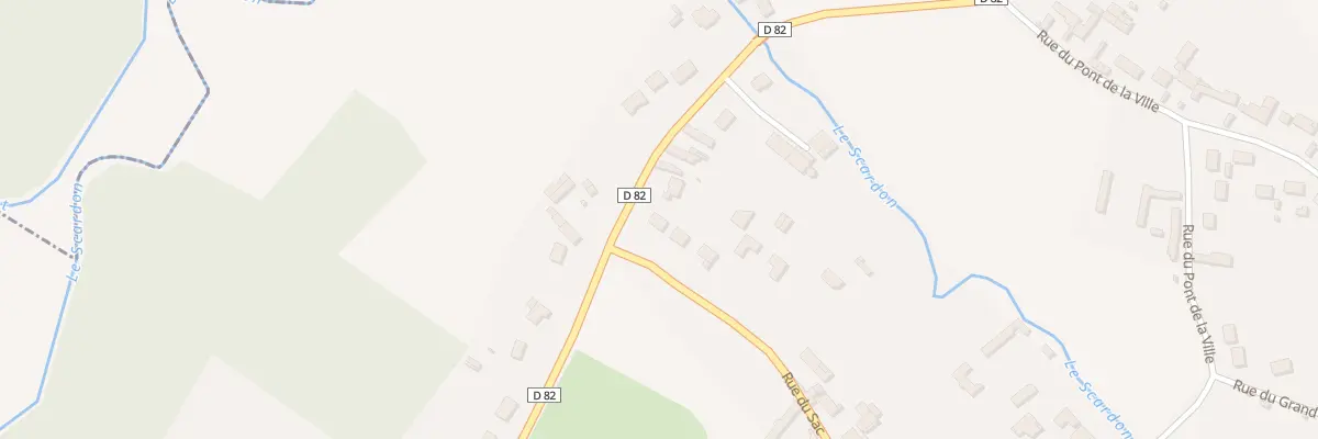Plan du 26 Rue du Sac à Caours