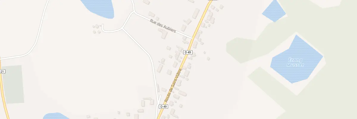 Plan du 543 Rte de Saint-Viatre à Marcilly-en-Gault