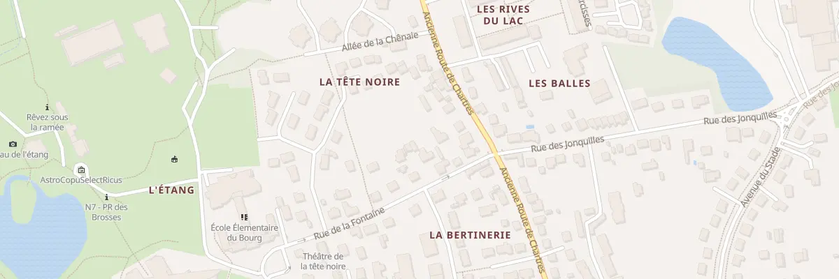 Plan du 80 Rue de la Fontaine à Saran