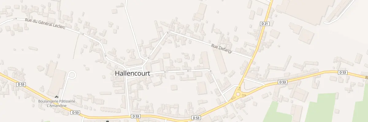 Plan du 7 Rue des Ecoles à Hallencourt