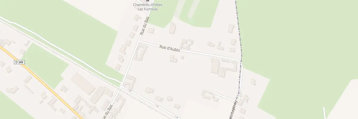 Plan du 3 Rue d’Aubin à Lespinoy