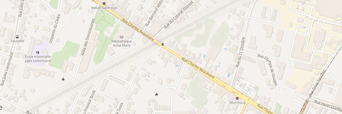 Plan du 51 Rue Charles Beauhaire à Saint-Jean-de-la-Ruelle