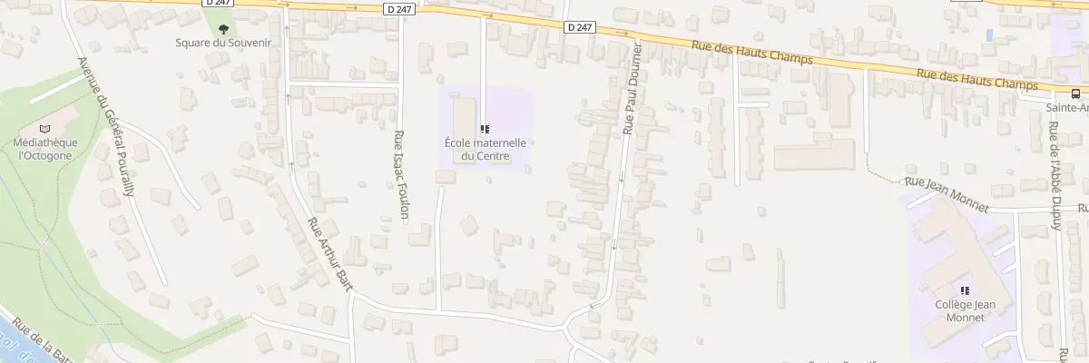 Plan du 26 Rue Paul Doumer à Coulogne