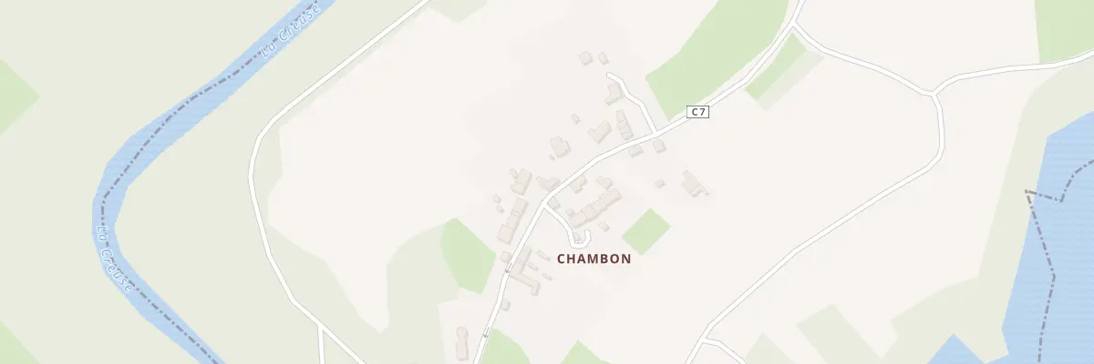 Plan du 16 Chambon à Champsanglard