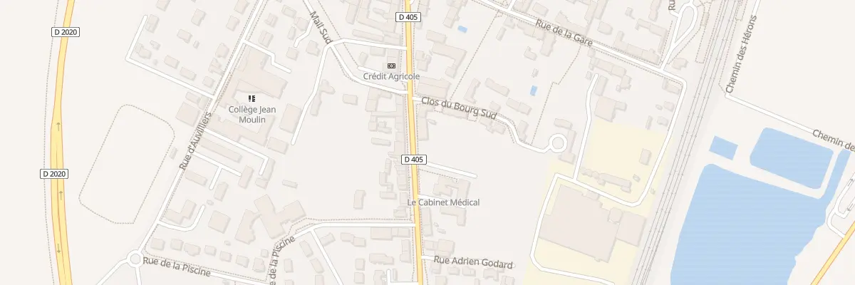 Plan du 21 Rue d’Orléans à Artenay