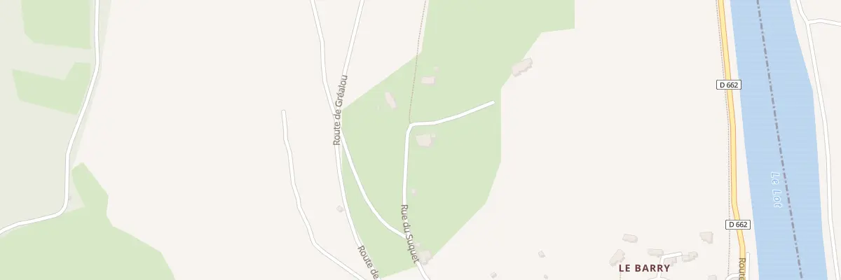Plan du 324 Rue du Suquet à Cadrieu