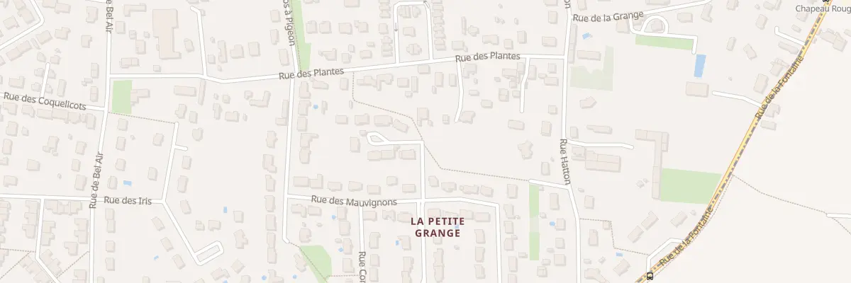 Plan du 15 Rue des Plantes à Saint-Pryvé-Saint-Mesmin