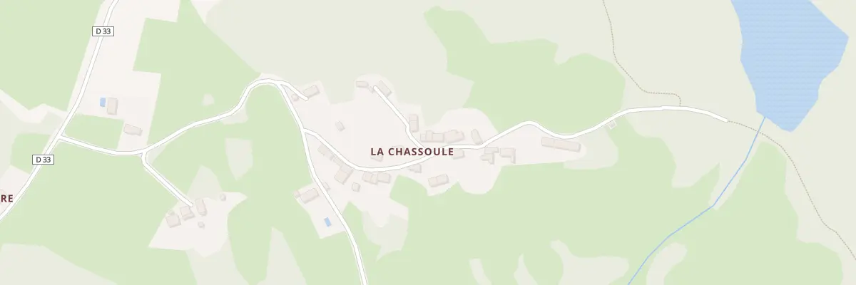 Plan du 8 La Chassoule à Sardent