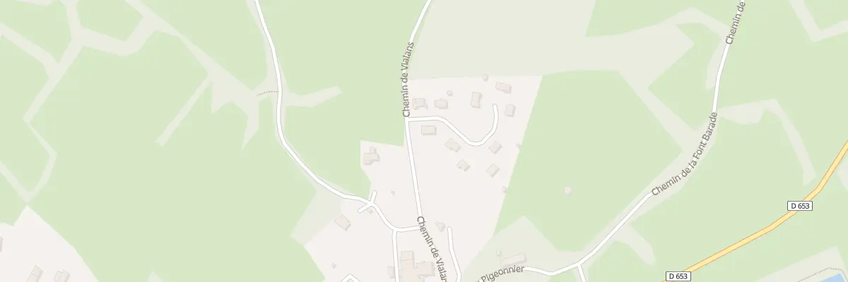 Plan du 5353F Les Pradels à Assier