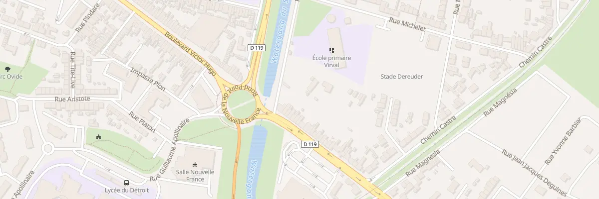 Plan du 23 Rte de Saint-omer à Calais
