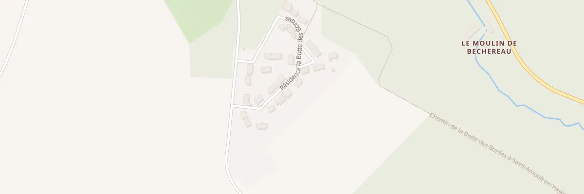 Plan du 12 Res la Butte des Bordes à Sonchamp