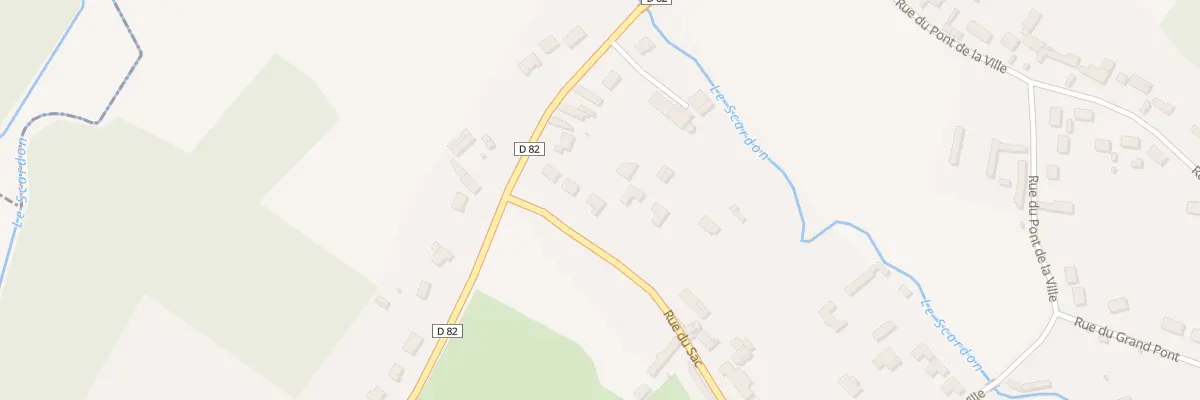 Plan du 22 Rue du Sac à Caours