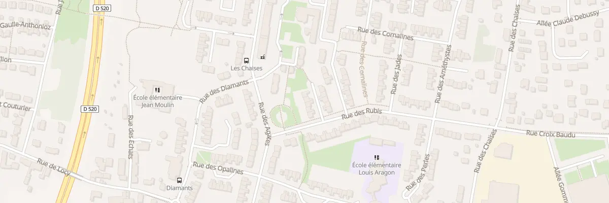 Plan du 36 Rue des Rubis à Saint-Jean-de-la-Ruelle