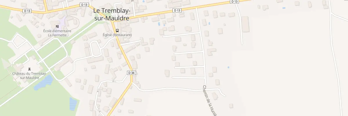 Plan du 12 Che de la Hunière au Tremblay-sur-Mauldre