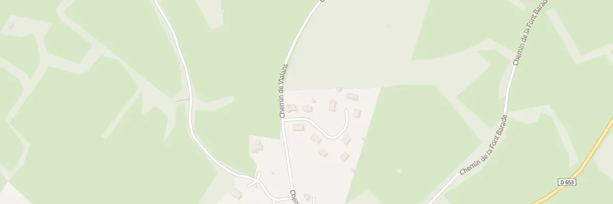 Plan du 5298 Les Pradels à Montet-et-Bouxal