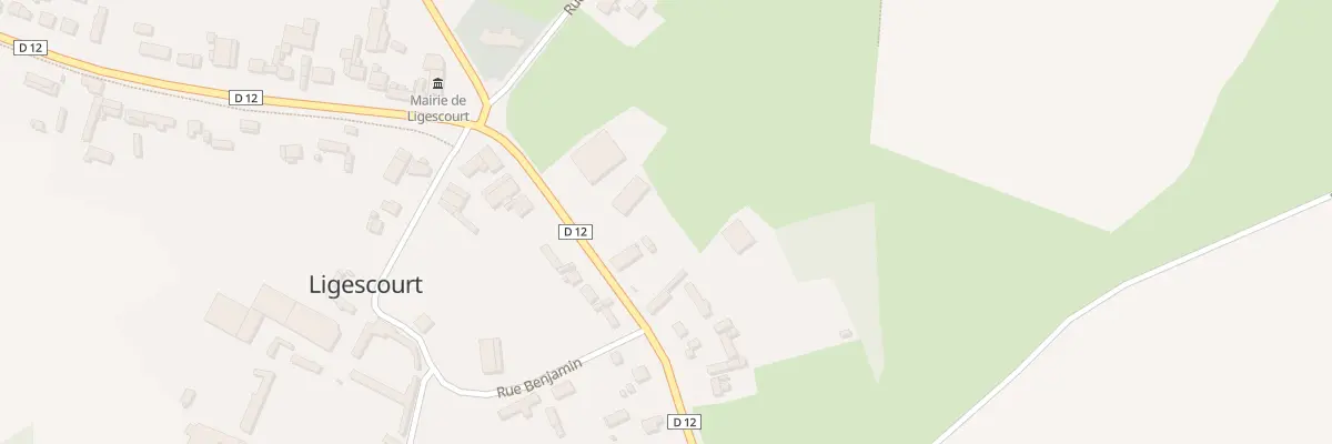 Plan du 1 Rue de Crécy à Ligescourt