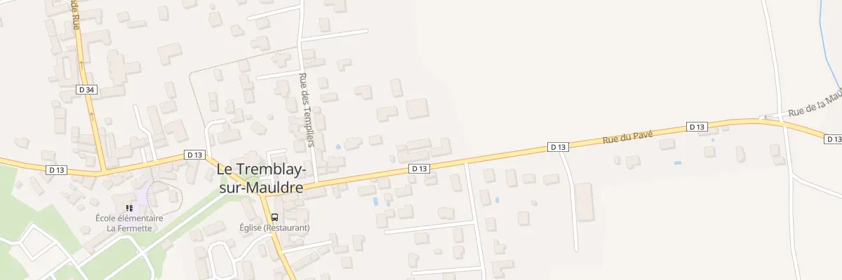 Plan du 41 Rue du Pavé au Tremblay-sur-Mauldre