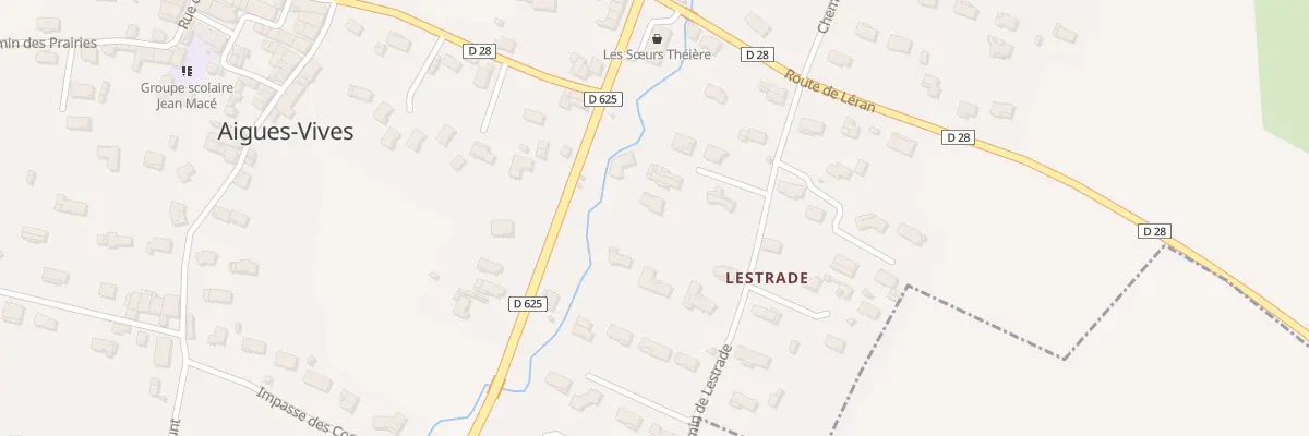 Plan du 10 Che de Lestrade à Aigues-Vives